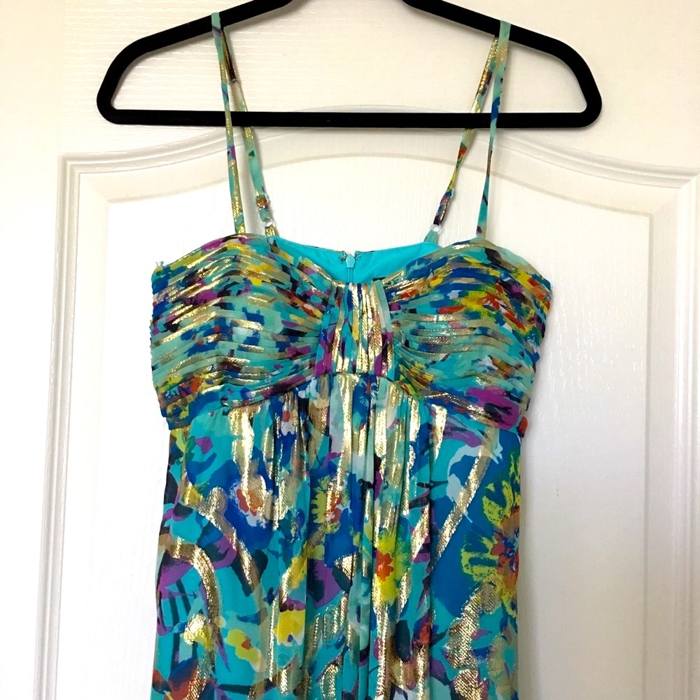 Sparkly silk Maxi 🦋